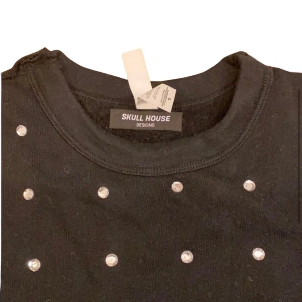 Skullhouse - Black Dripping With Diamonds Crewneck - Picture 5 of 7